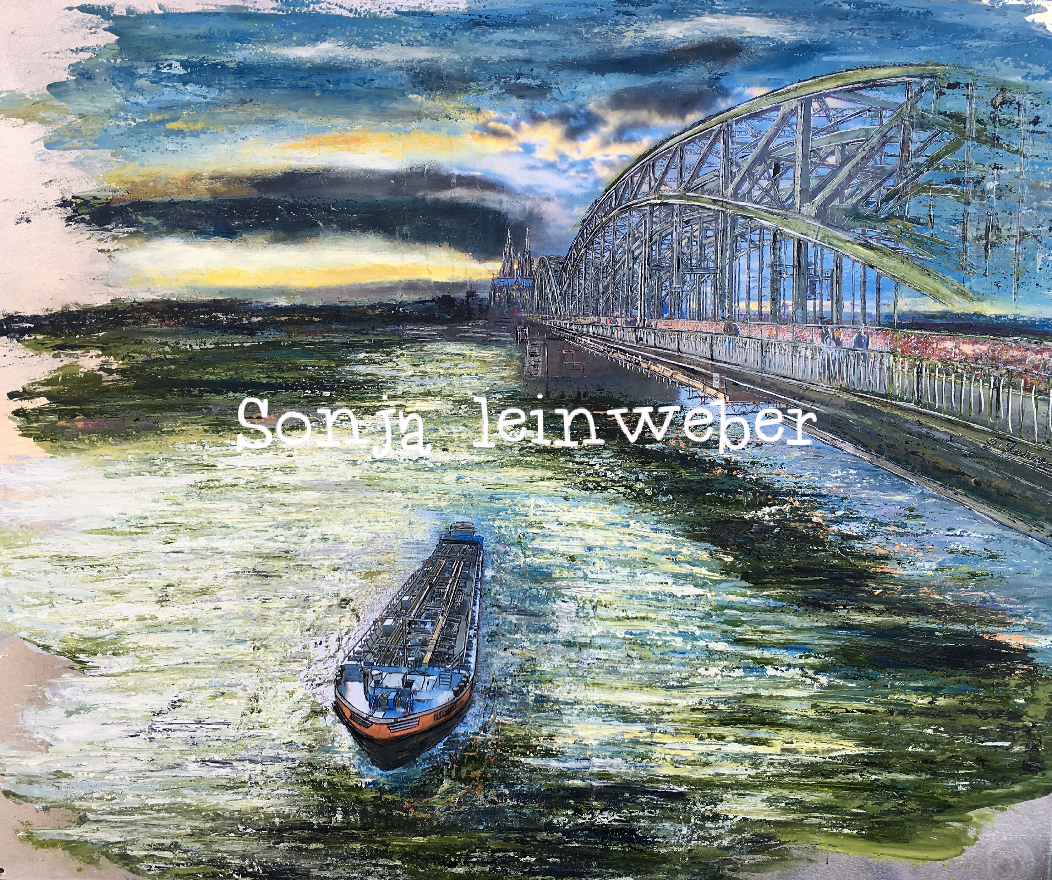 Typisch Köln – Köln-Collage von Sonja Leinweber