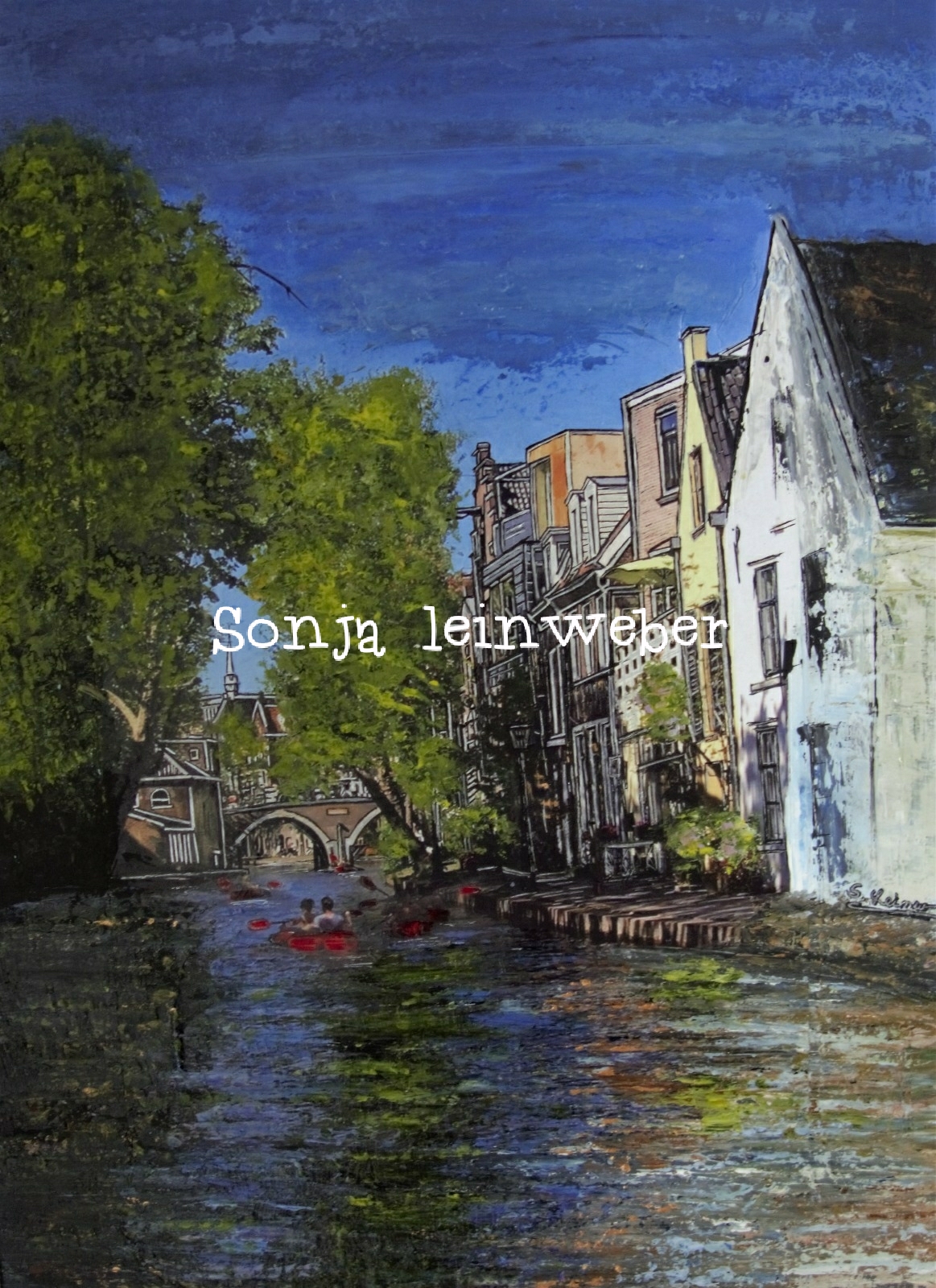 Utrecht – Köln-Collage von Sonja Leinweber